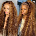 Fashionable Piano-Color Front Lace Wigs