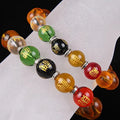 Five-way Fortuna Citrine Red Onyx Brave Bracelet